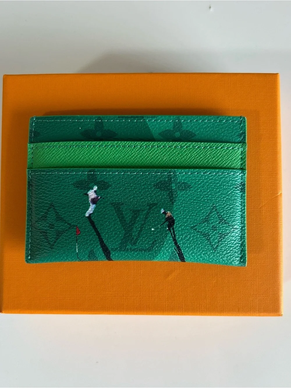 Louis Vuitton Golf Green Card Holder